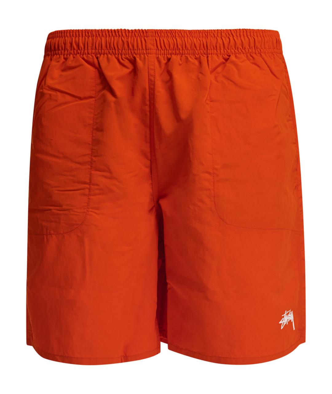 STUSSY Оранжевое полиамидовые плавки, фото 1