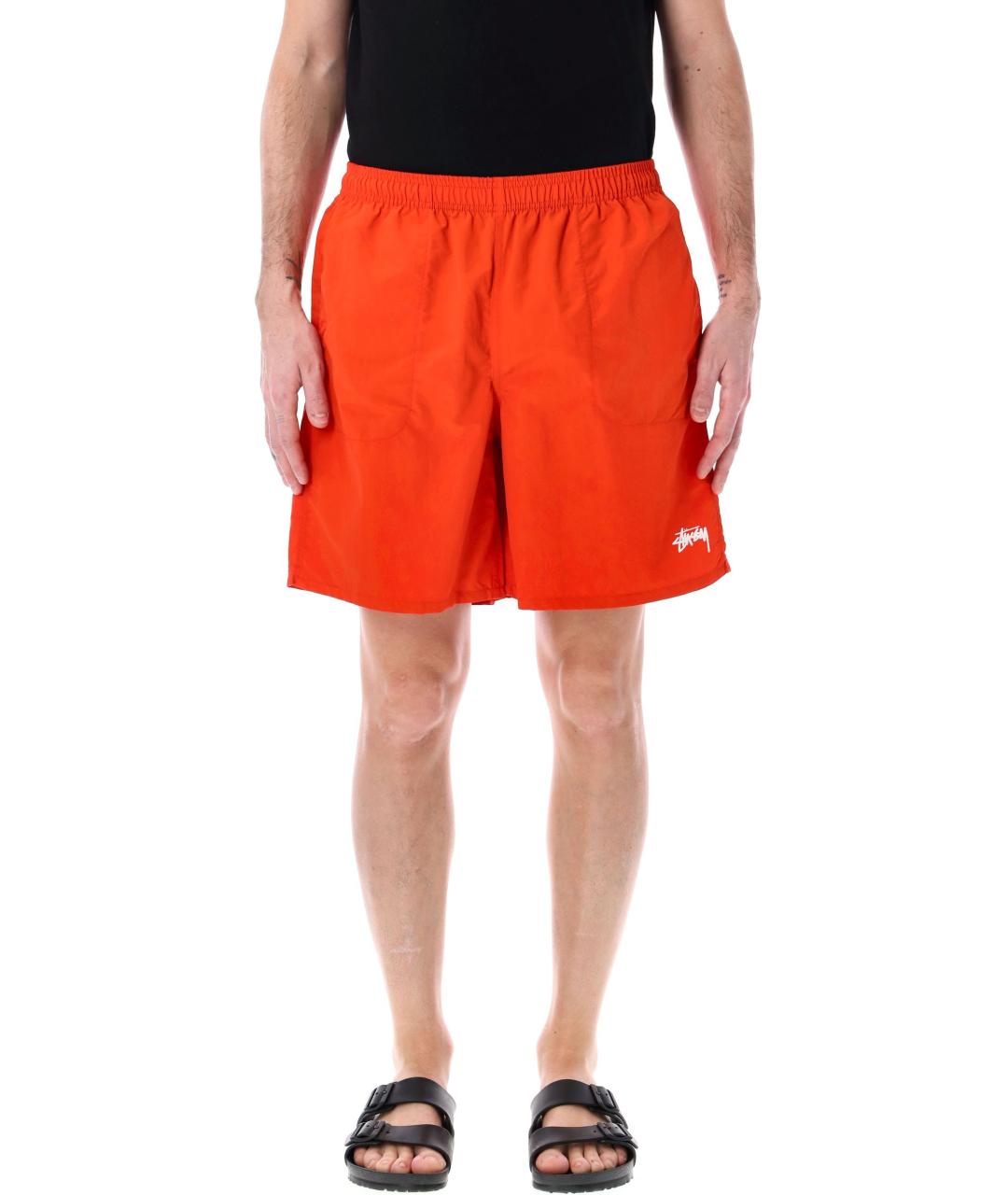STUSSY Оранжевое полиамидовые плавки, фото 2