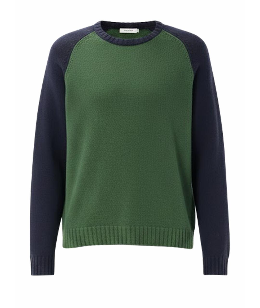 STUSSY Зеленый льняной джемпер / свитер, фото 1