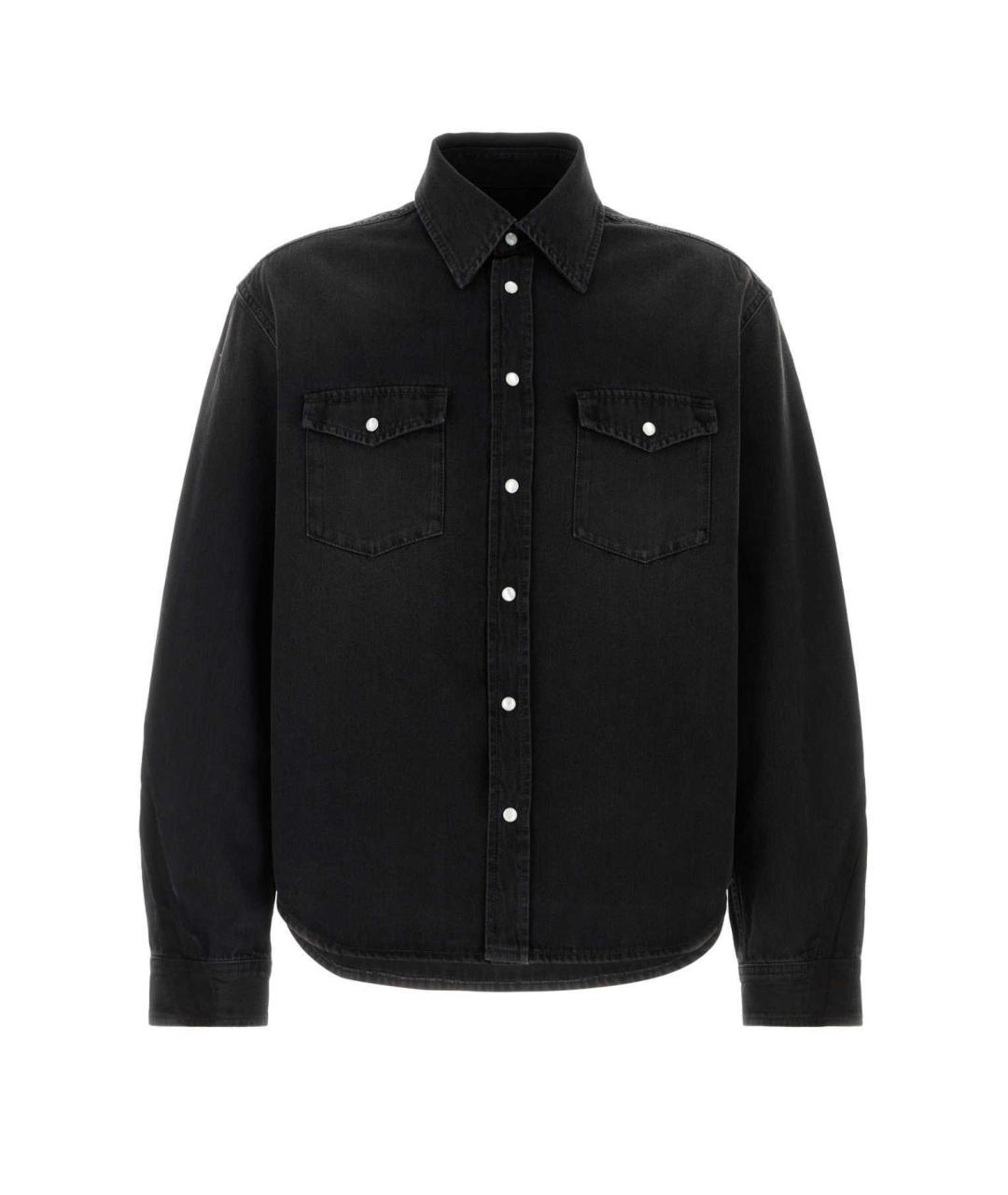 GIVENCHY Черная хлопковая кэжуал рубашка, фото 1