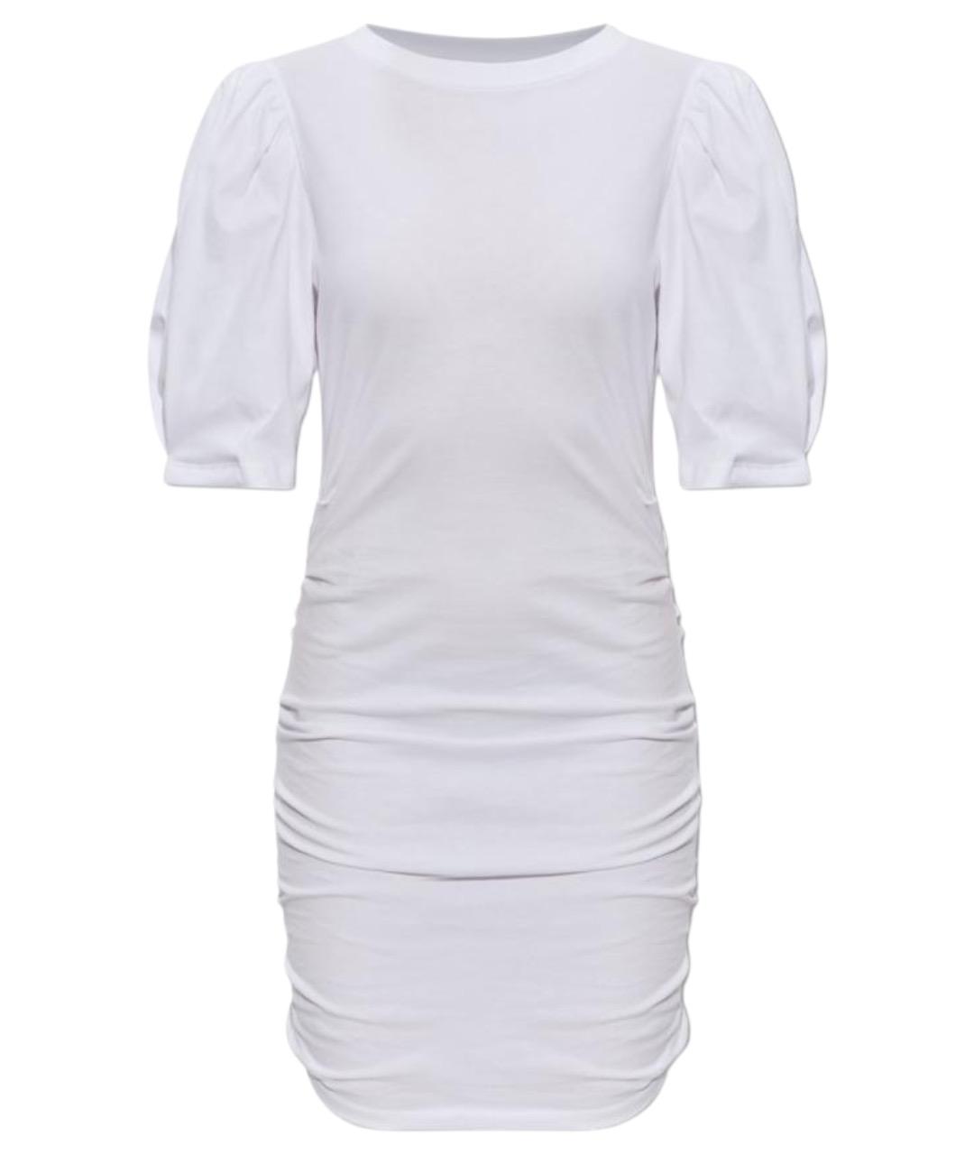 ISABEL MARANT ETOILE Белое хлопковое повседневное платье, фото 1