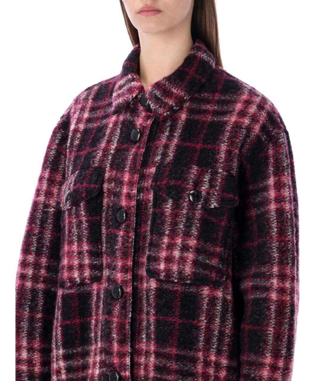 ISABEL MARANT ETOILE Мульти шерстяная куртка, фото 4