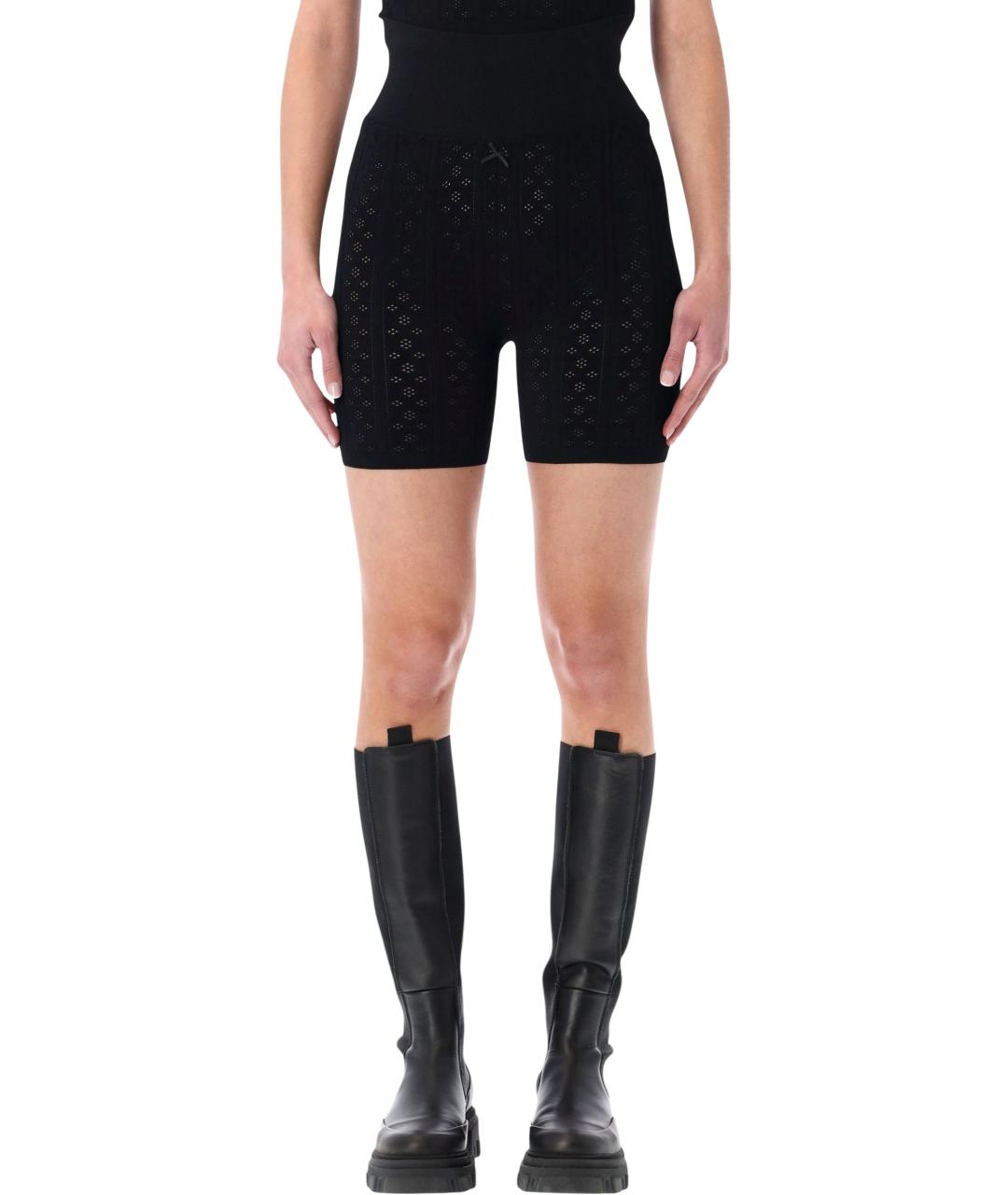 J.W.ANDERSON Черные вискозные прямые брюки, фото 2