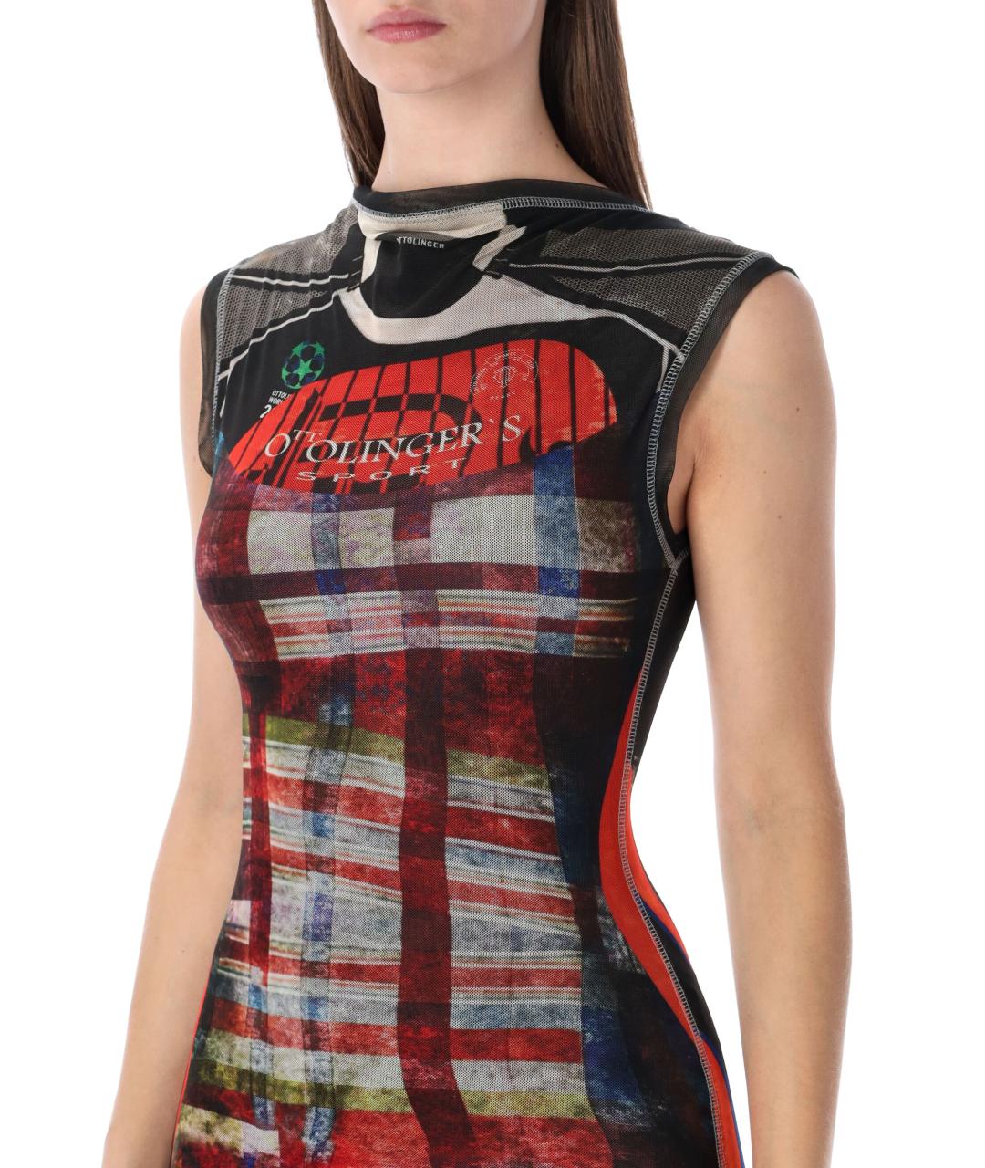 OTTOLINGER Мульти полиэстеровое платье, фото 3