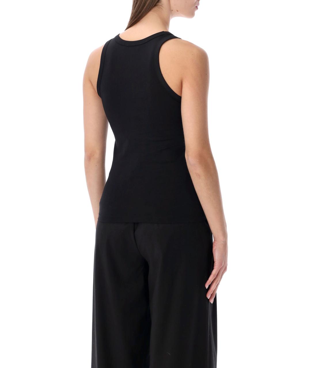 COPERNI Черная хлопковая майка, фото 3