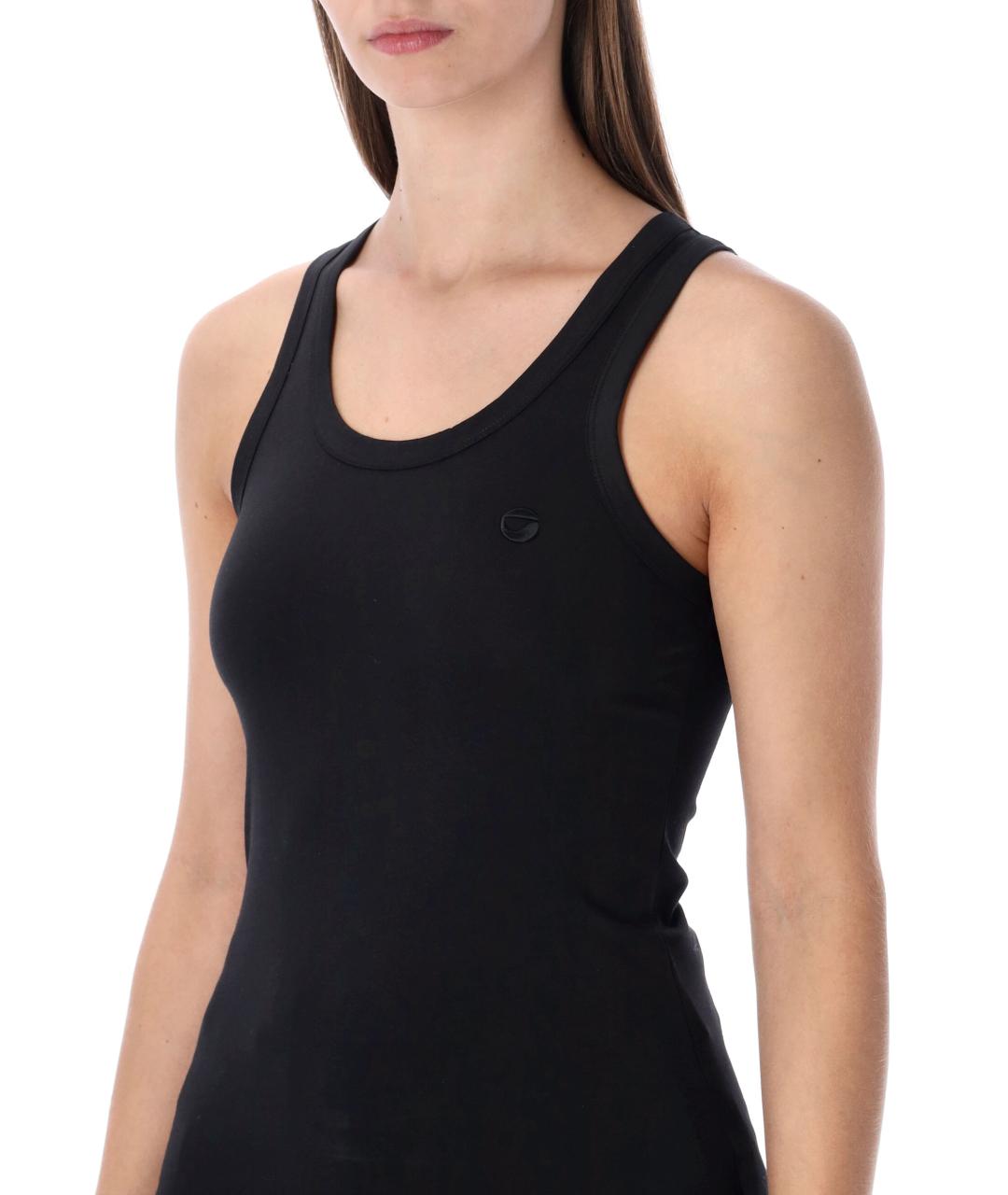 COPERNI Черная хлопковая майка, фото 4