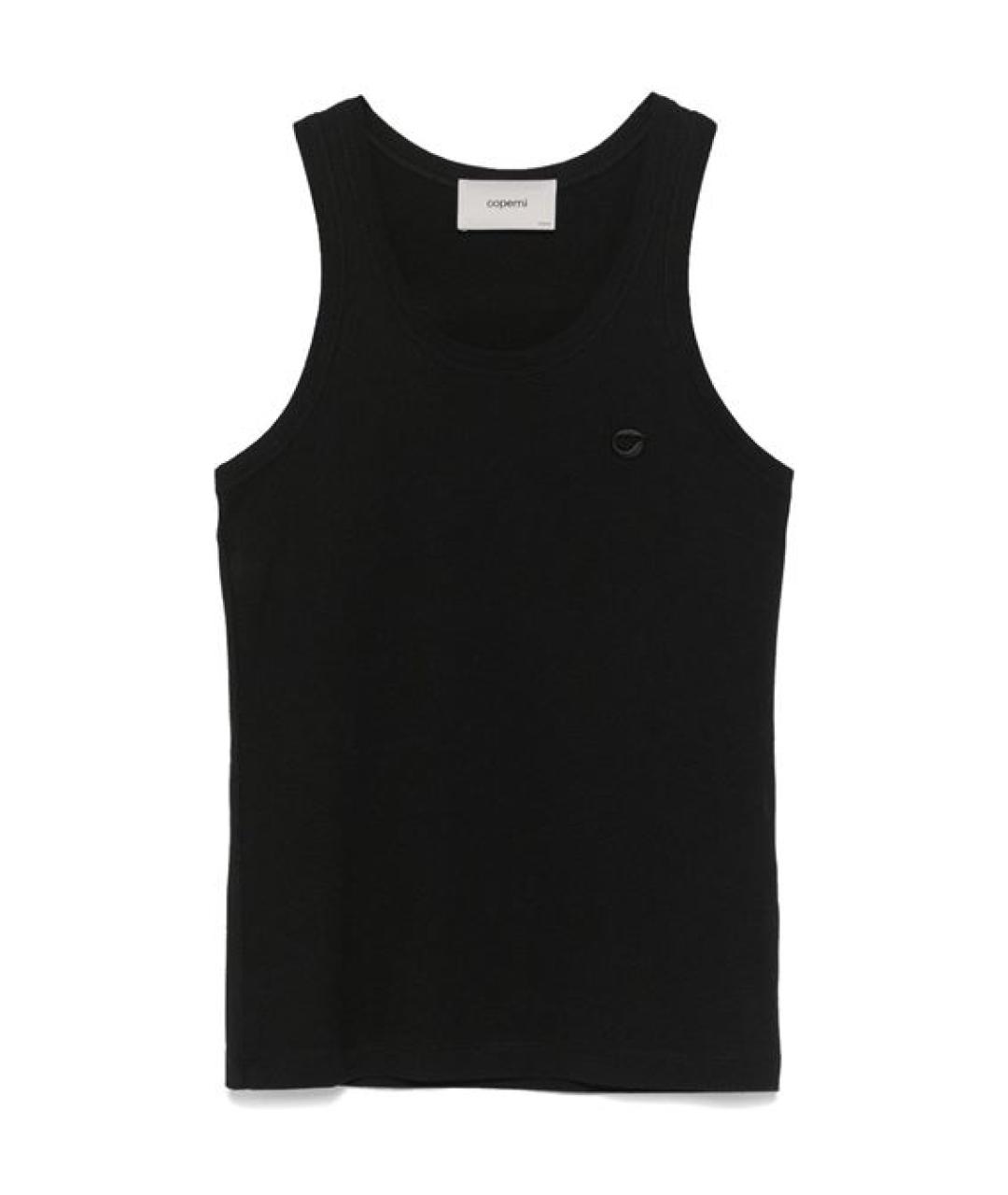 COPERNI Черная хлопковая майка, фото 1
