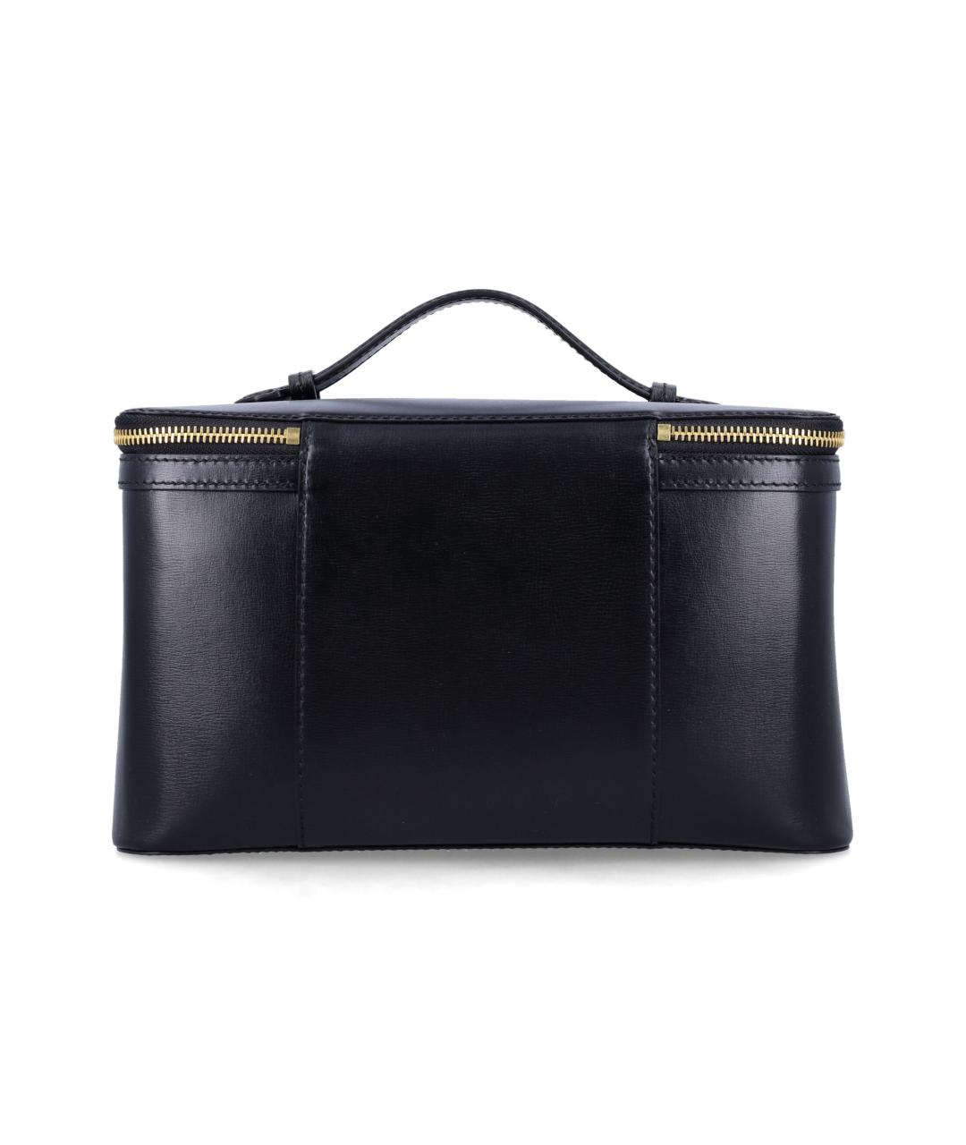 BY MALENE BIRGER Черная кожаная косметичка, фото 3