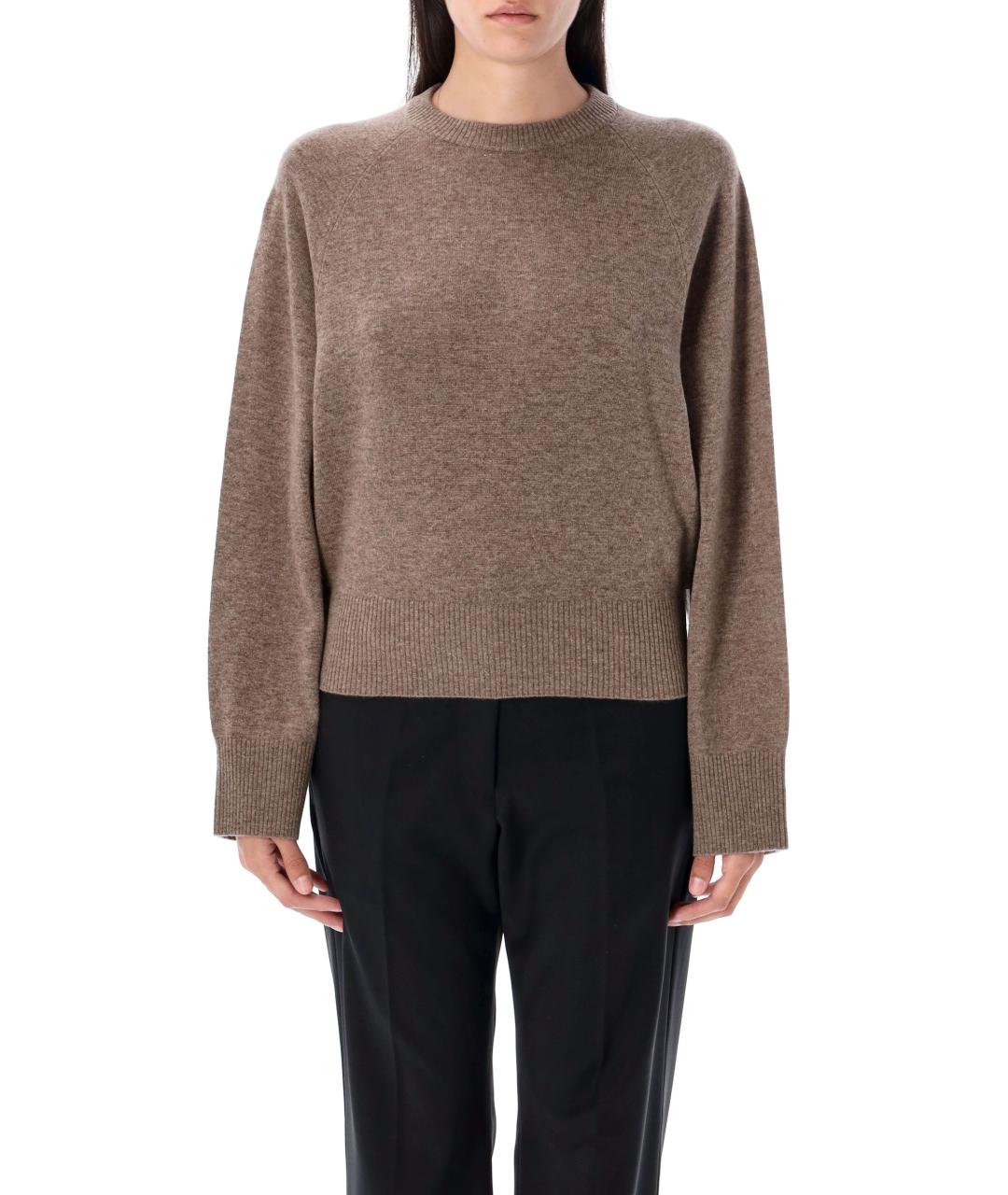 REMAIN Коричневый шерстяной джемпер / свитер, фото 4