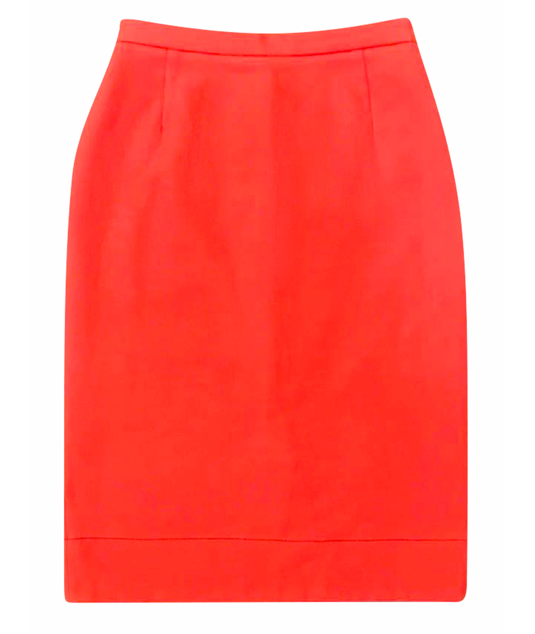 PRADA Красная хлопковая юбка миди, фото 1