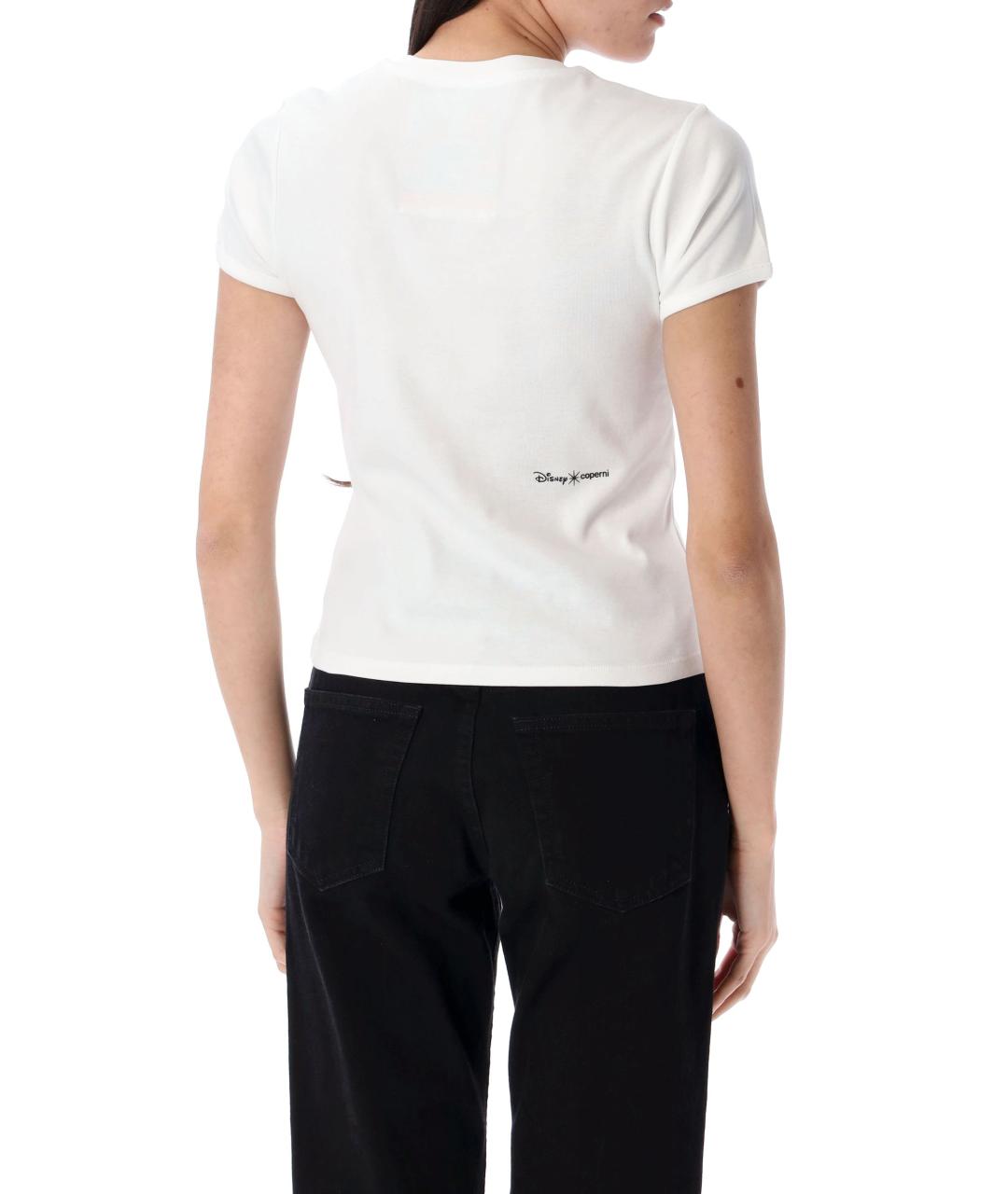 COPERNI Белая хлопковая футболка, фото 3