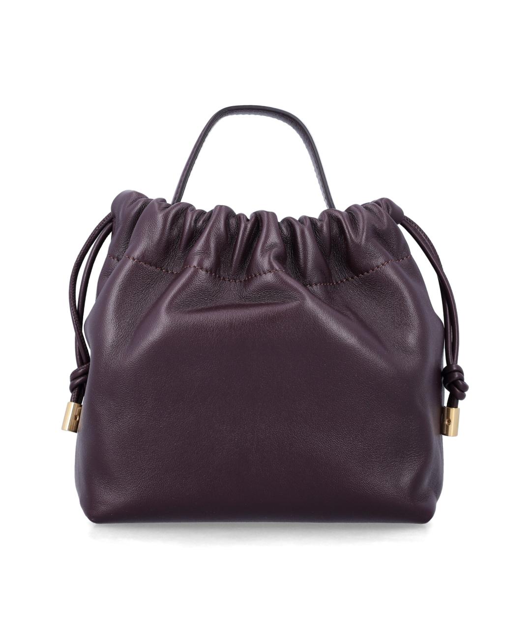 CHLOE Фиолетовая кожаная сумка тоут, фото 3