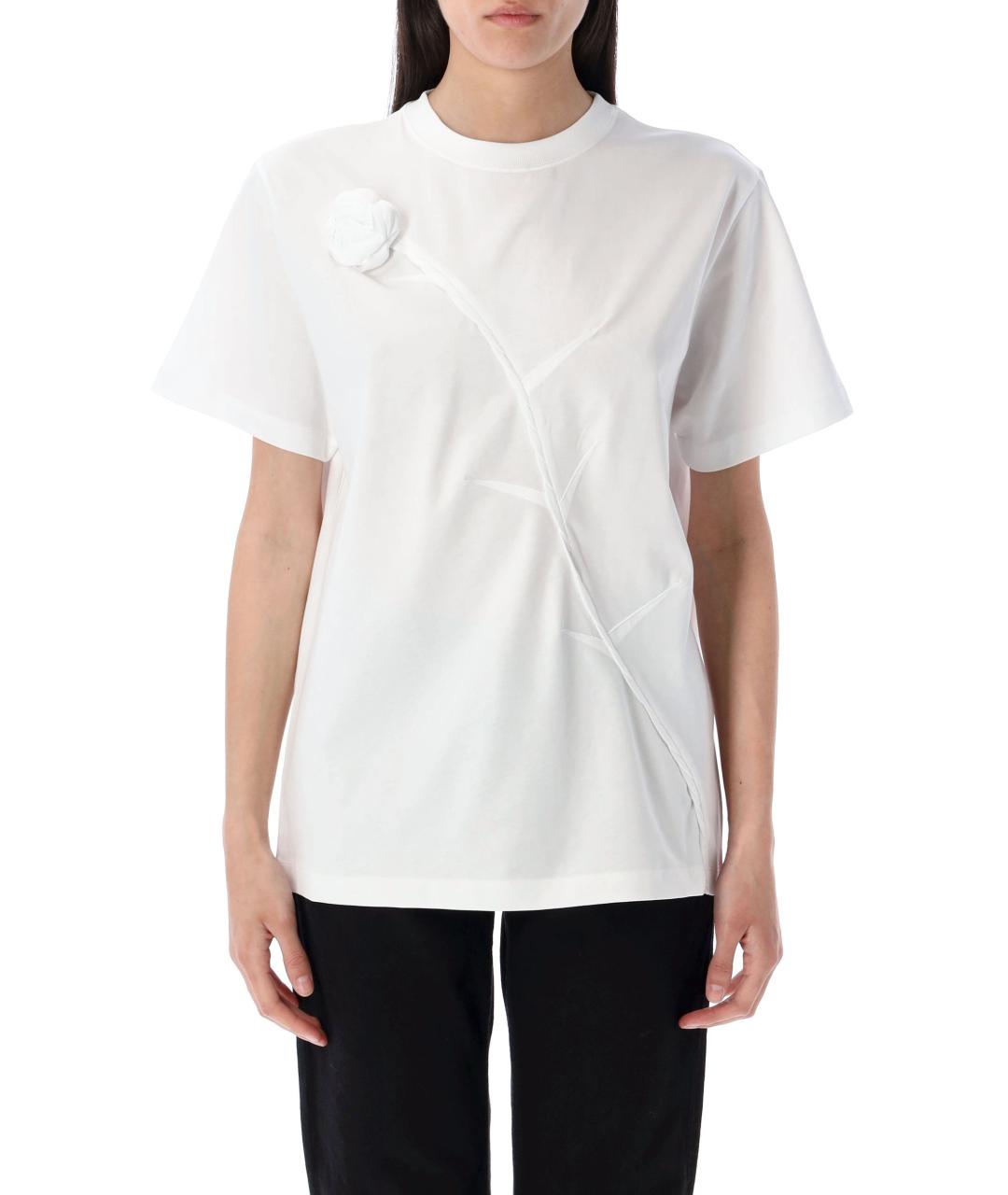 COPERNI Белая хлопковая футболка, фото 2