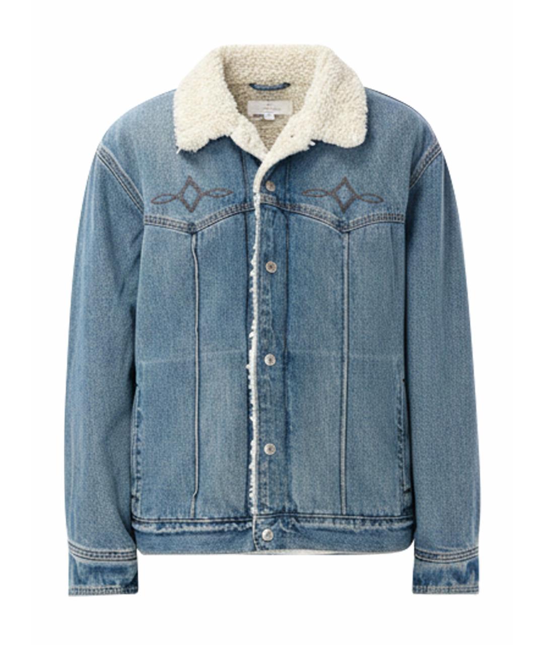 LEVI'S Синяя хлопковая куртка, фото 1