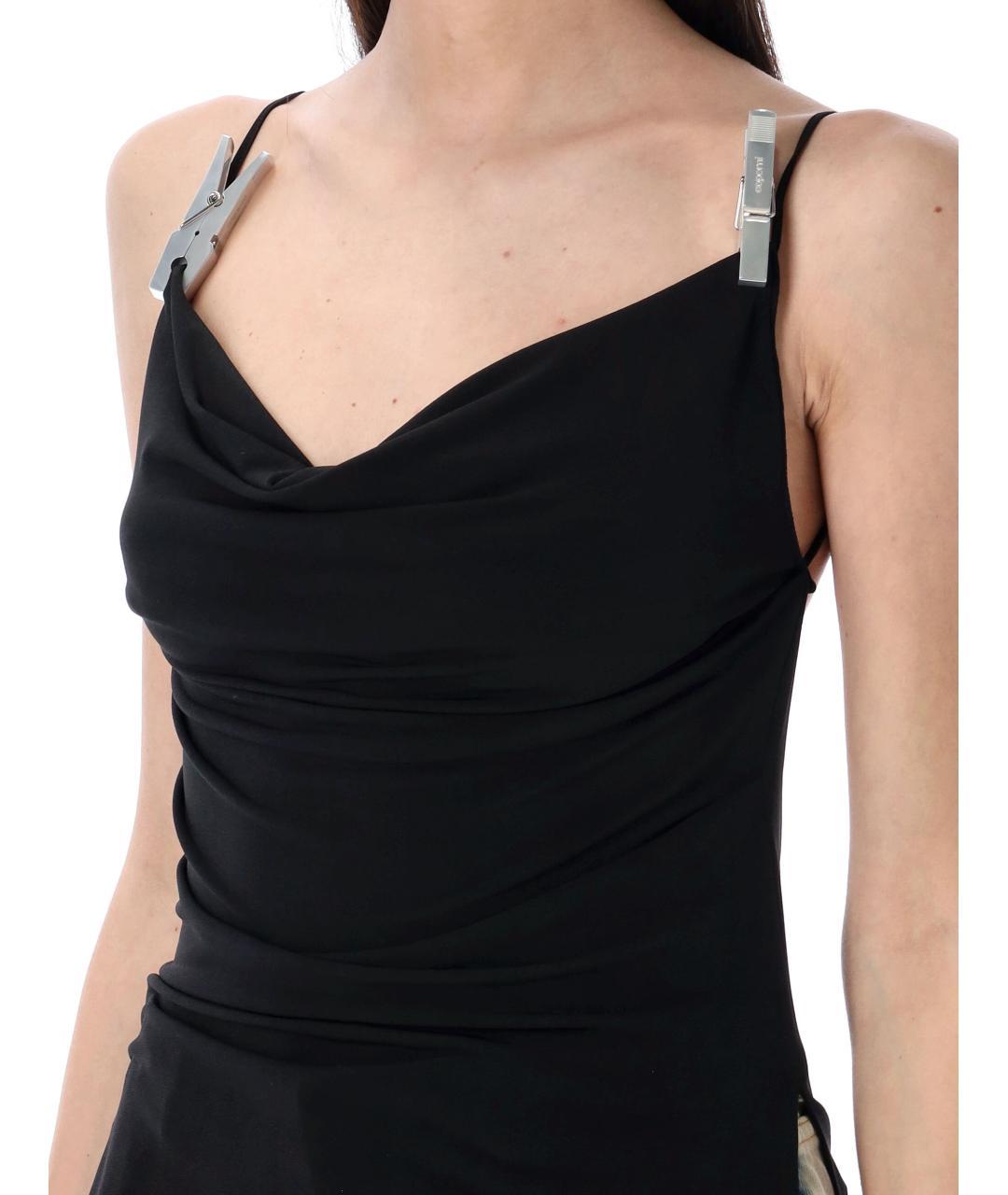 COPERNI Черная полиэстеровая майка, фото 4