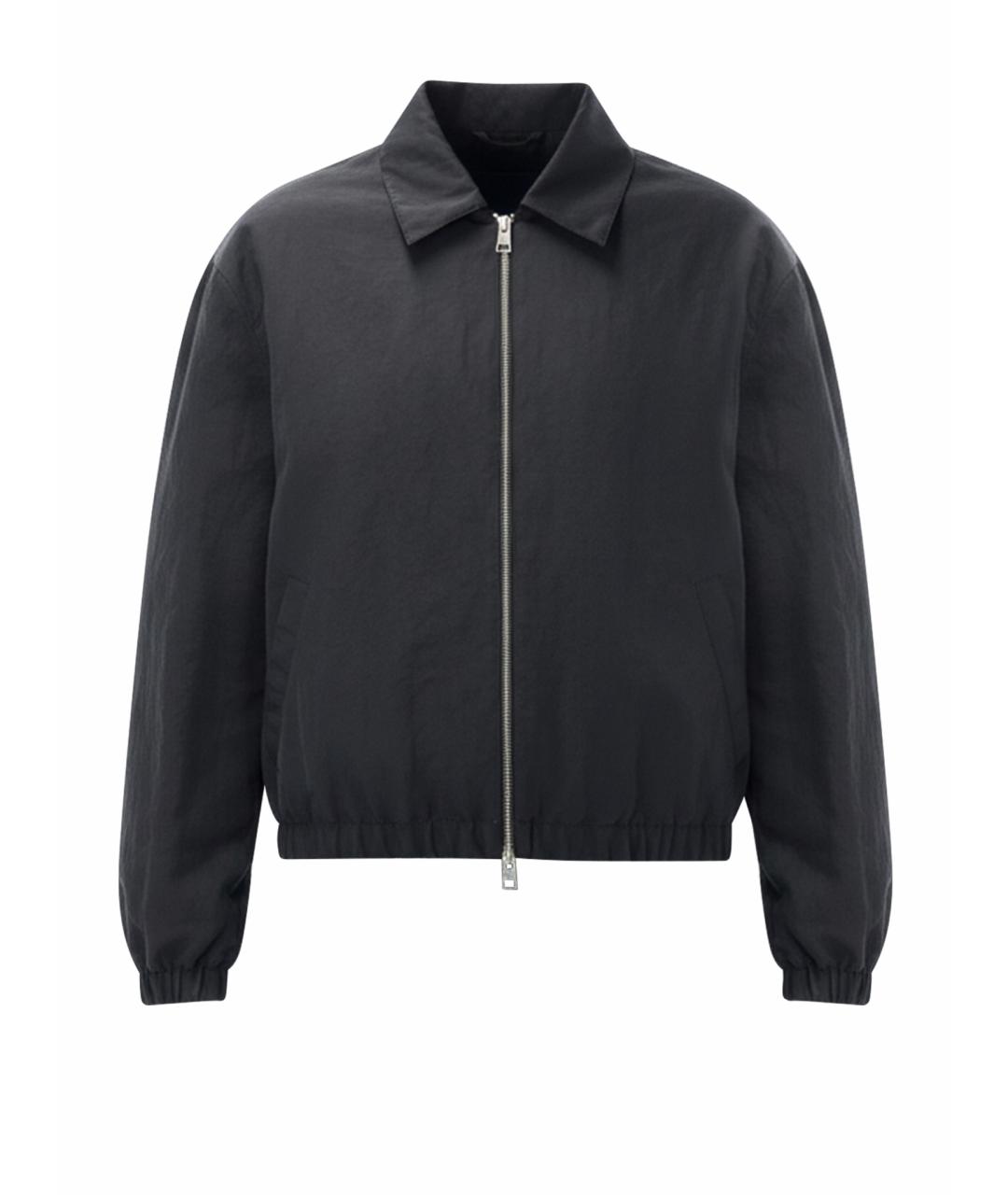 Ami Paris Черная полиамидовая куртка, фото 1