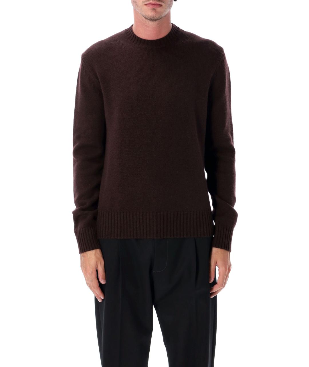 TOM FORD Коричневый кашемировый джемпер / свитер, фото 4