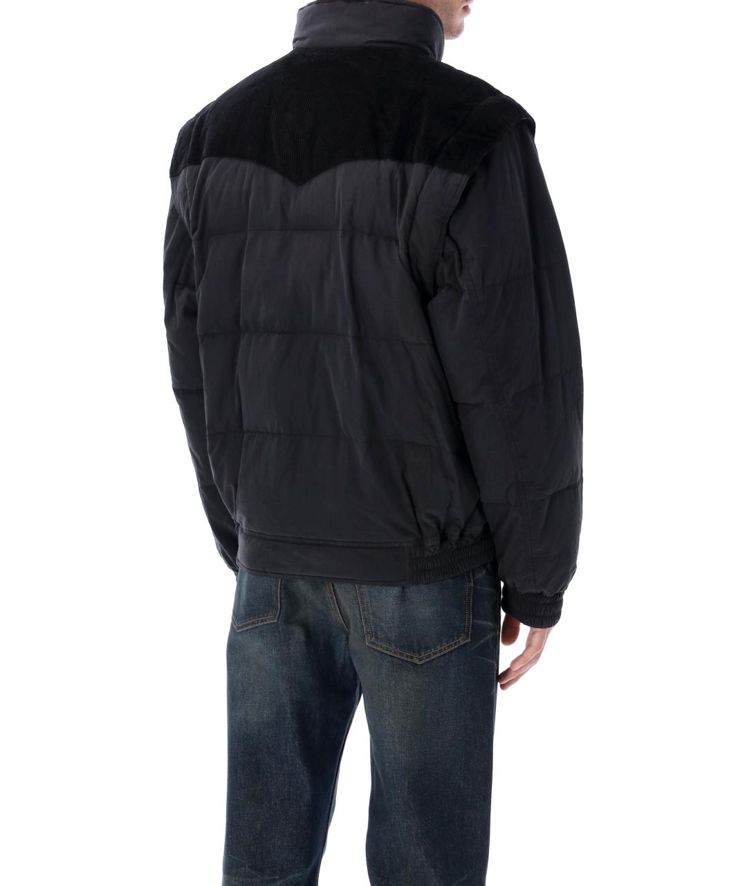 ISABEL MARANT Черная хлопковая куртка, фото 2