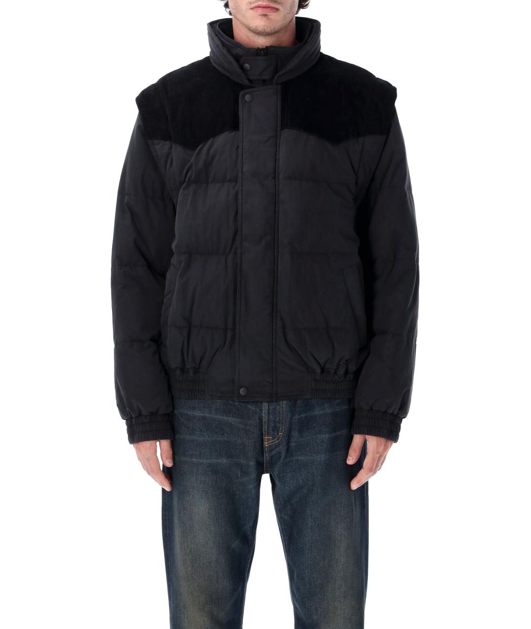 ISABEL MARANT Черная хлопковая куртка, фото 4