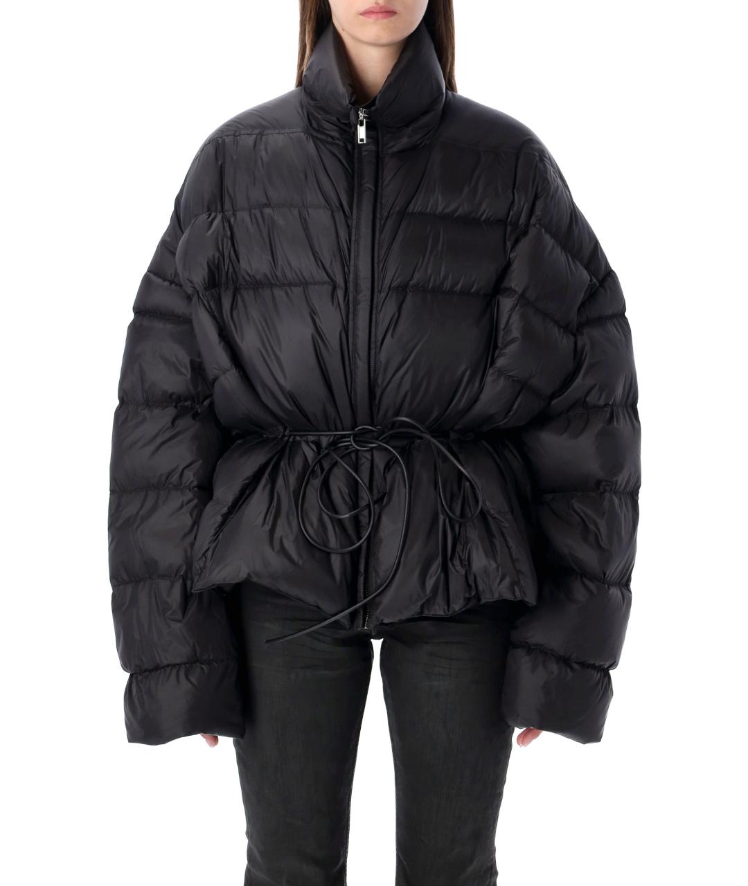 RICK OWENS Черная полиамидовая куртка, фото 4