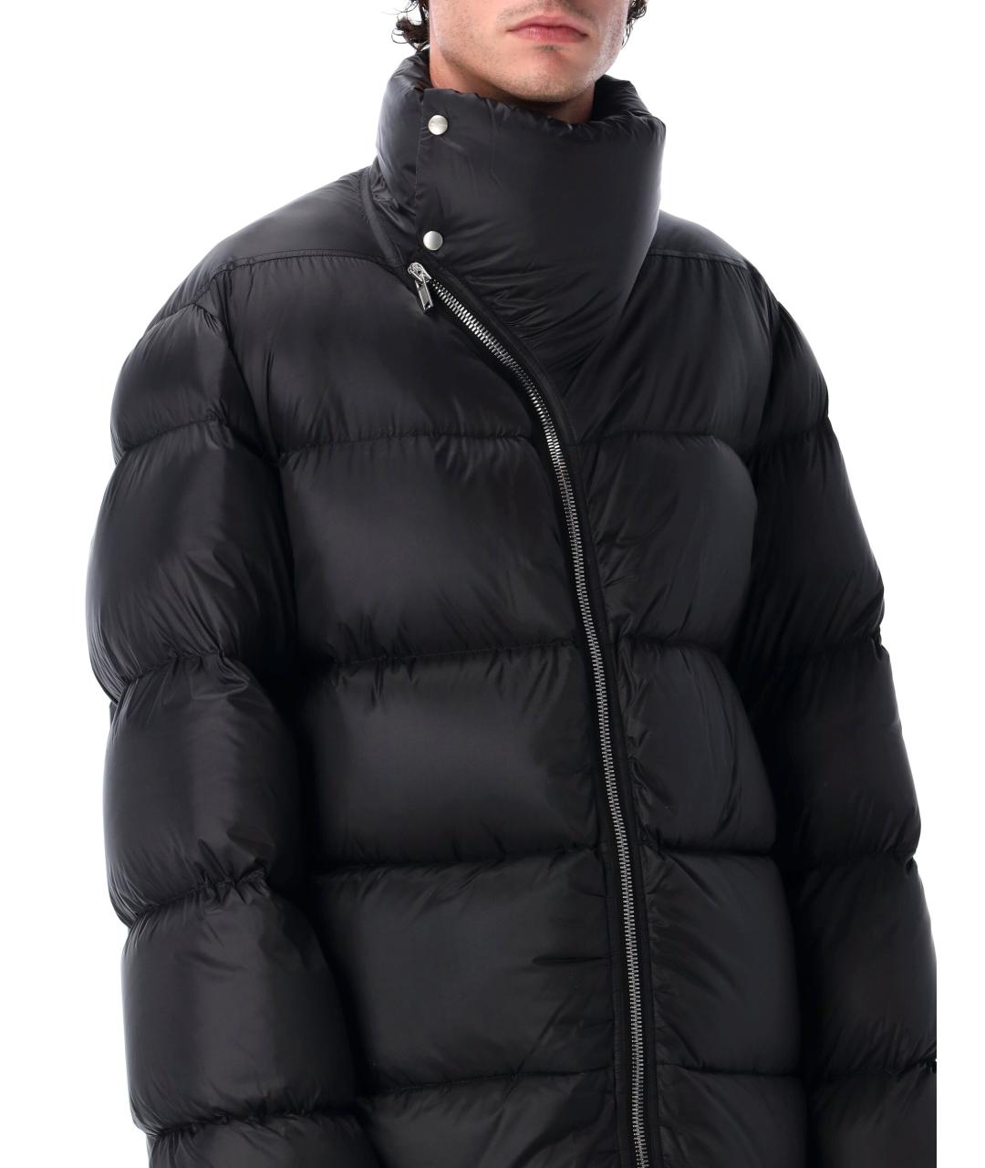 RICK OWENS Черная полиамидовая куртка, фото 4