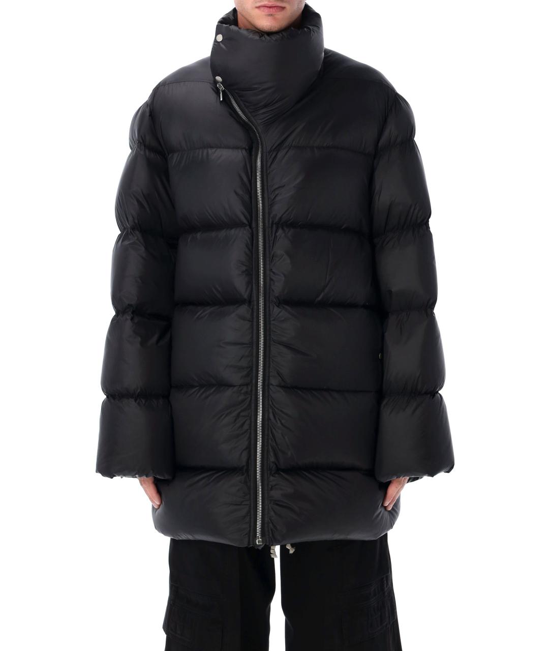 RICK OWENS Черная полиамидовая куртка, фото 2