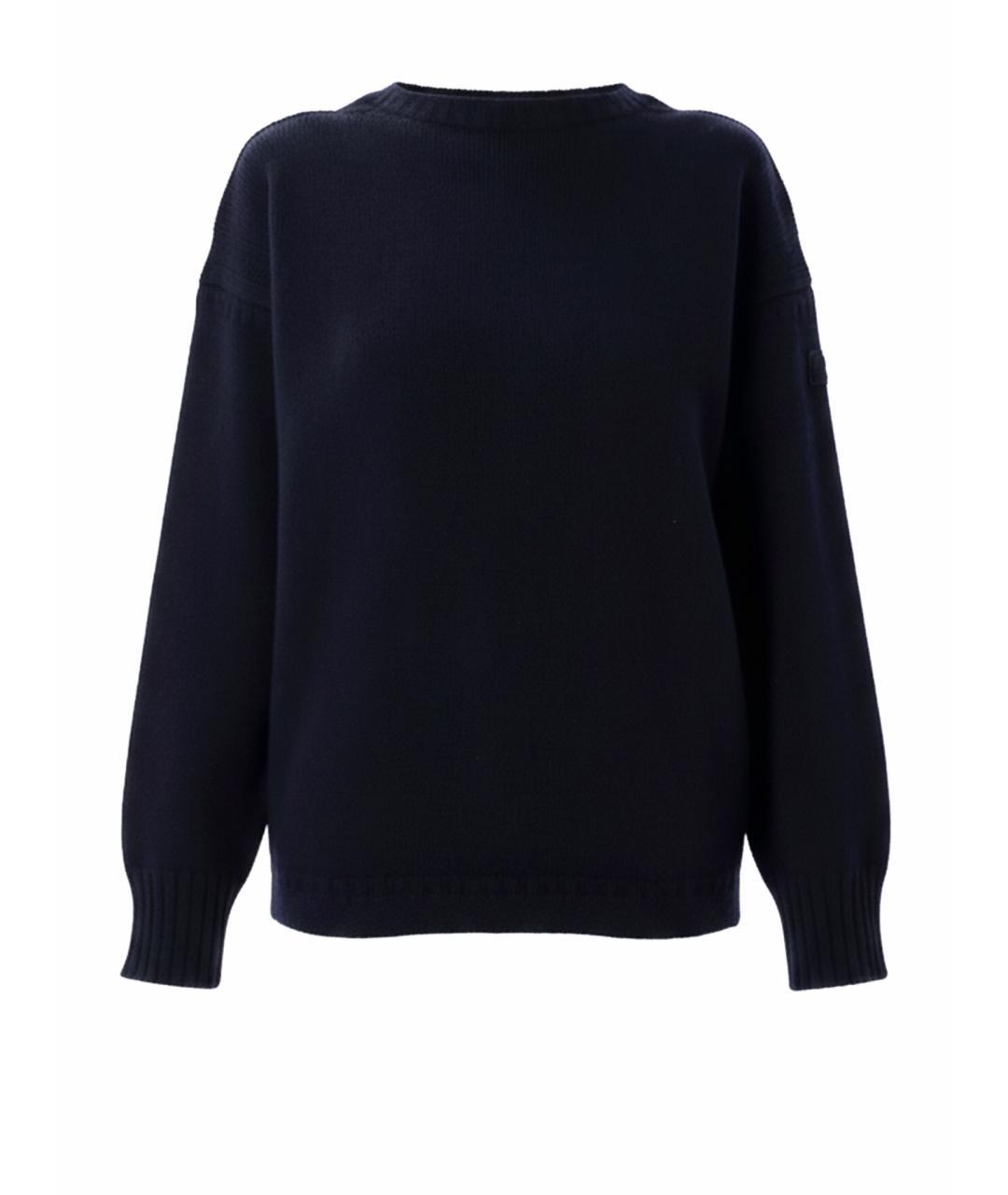 CHLOE Синий шерстяной джемпер / свитер, фото 1