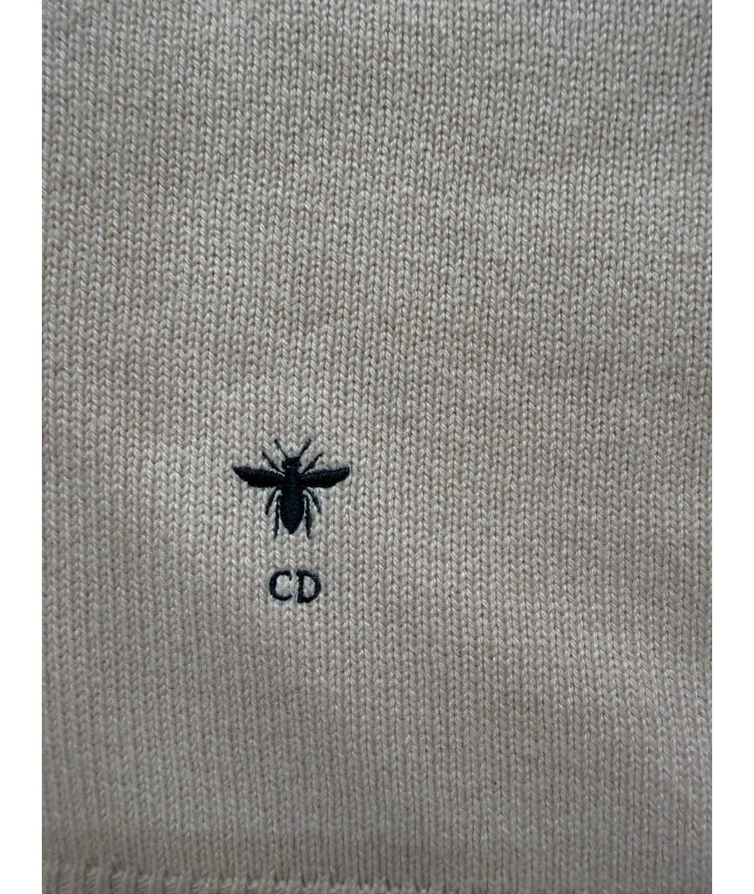 CHRISTIAN DIOR Розовый кашемировый джемпер / свитер, фото 3