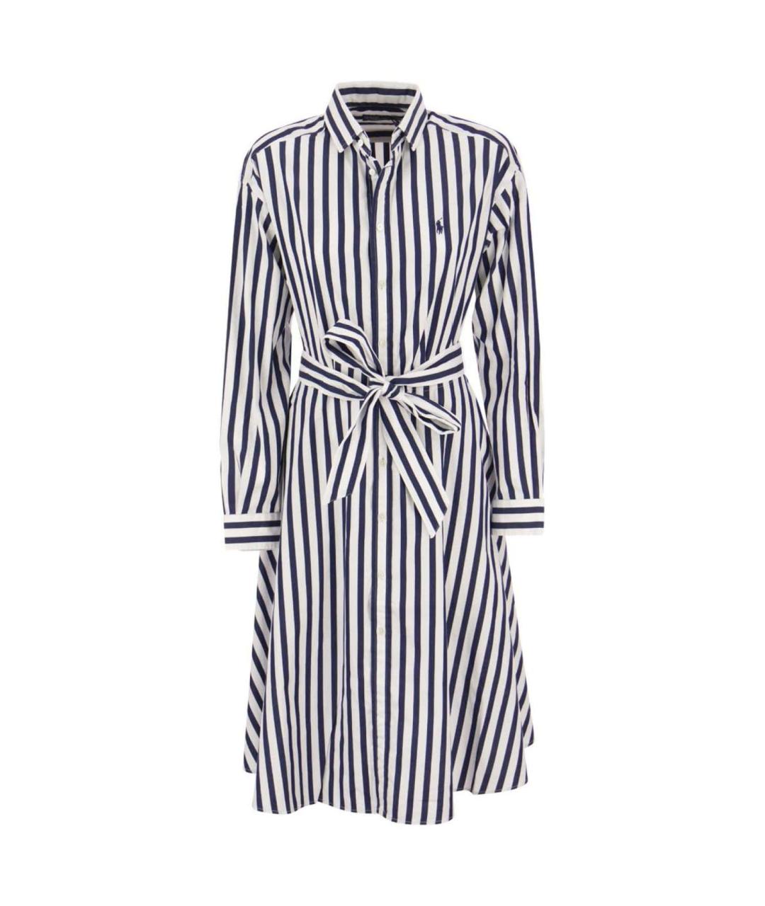 POLO RALPH LAUREN Мульти хлопковое повседневное платье, фото 1