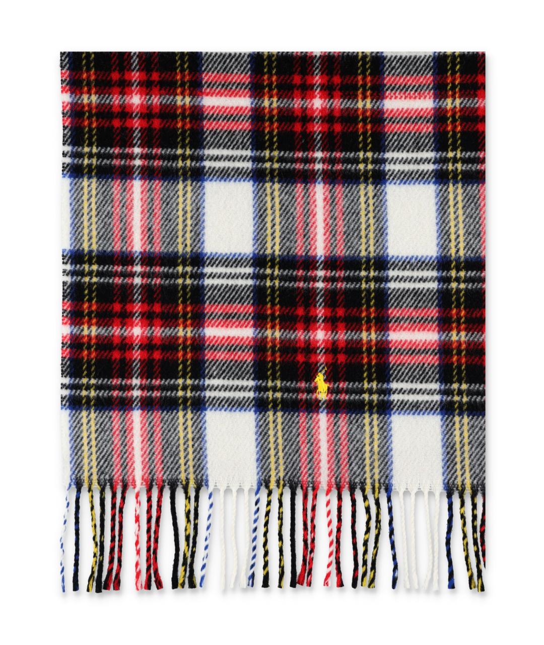 POLO RALPH LAUREN Красный шерстяной шарф, фото 3