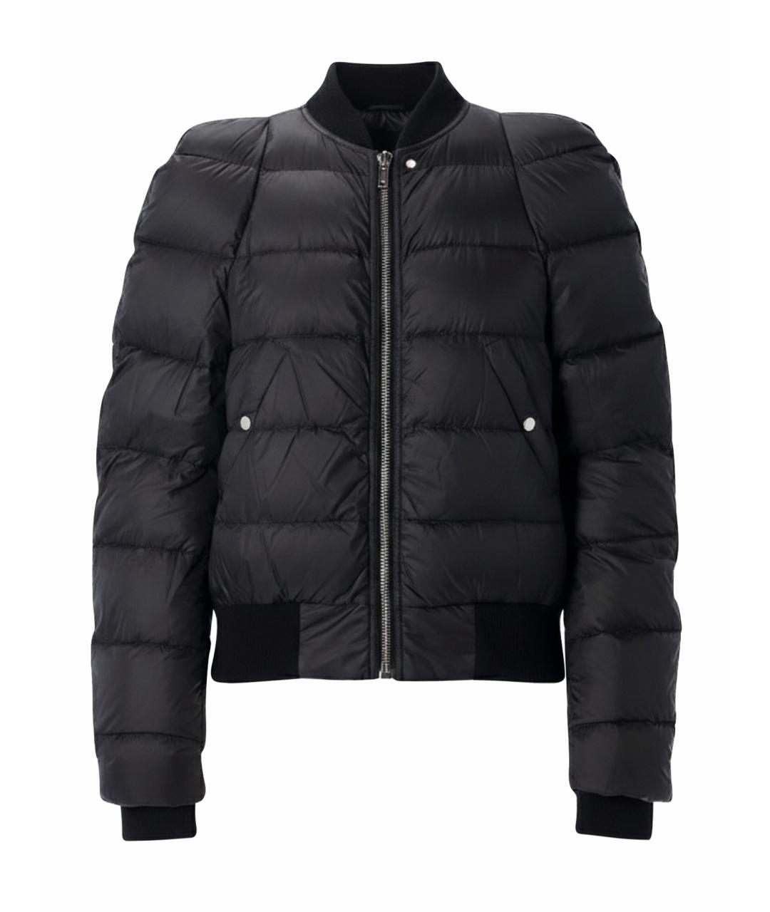 RICK OWENS Черная полиамидовая куртка, фото 1