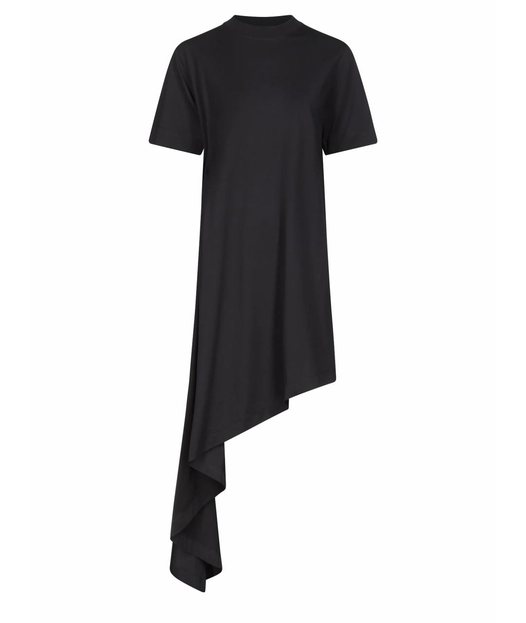 LOULOU STUDIO Черное хлопковое платье, фото 1