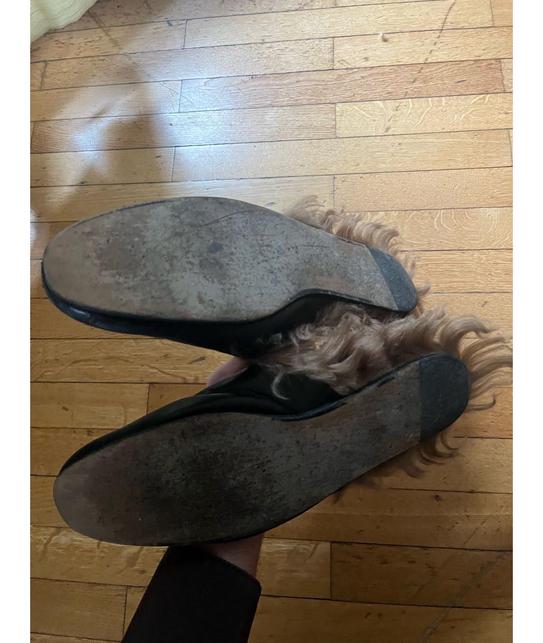 GUCCI Черные кожаные туфли, фото 8
