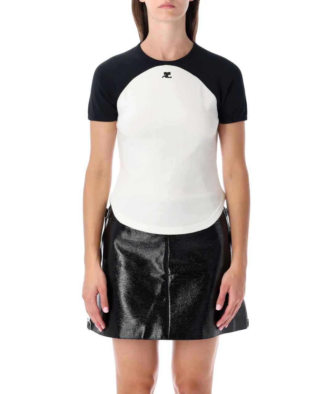 COURREGES Мульти хлопковая футболка, фото 2