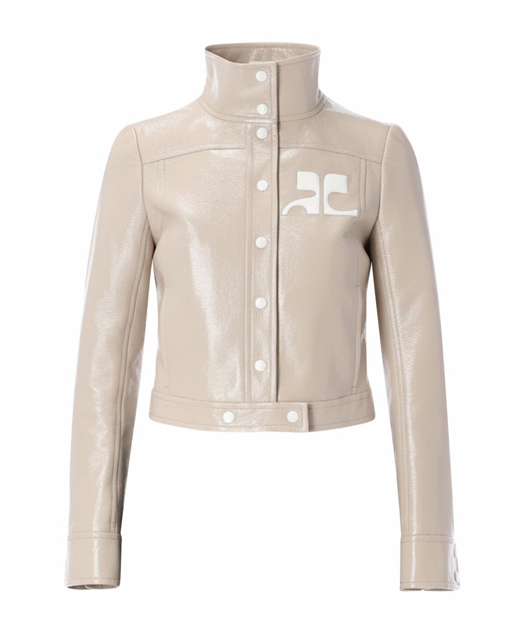 COURREGES Бежевая куртка, фото 1
