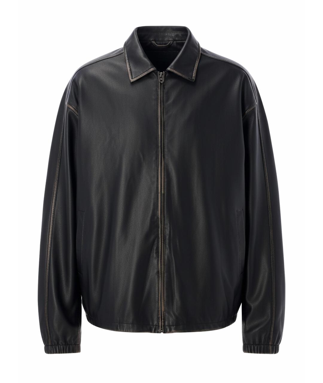 DIESEL Черная полиэстеровая куртка, фото 1