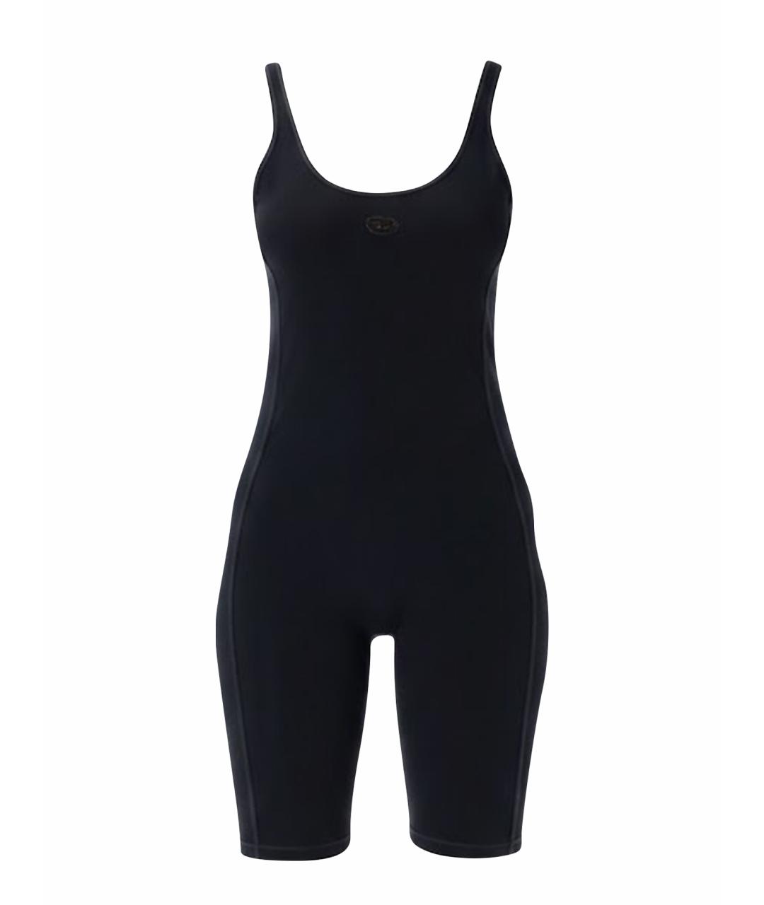 DIESEL Черный полиамидовый комбинезон, фото 1