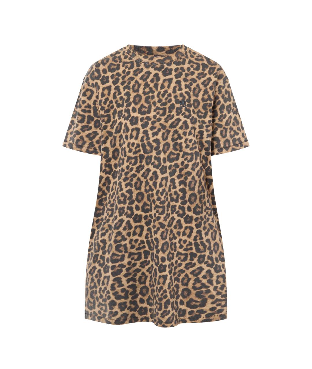 ANINE BING Мульти хлопковое платье, фото 1