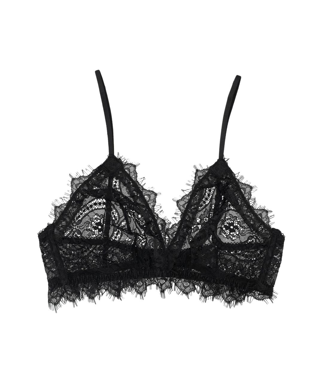 ANINE BING Черный бюстгалтеры, фото 1