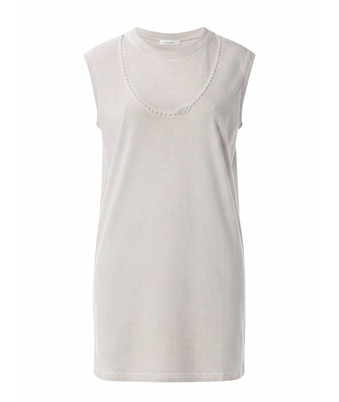 DIESEL Серое хлопковое платье, фото 1