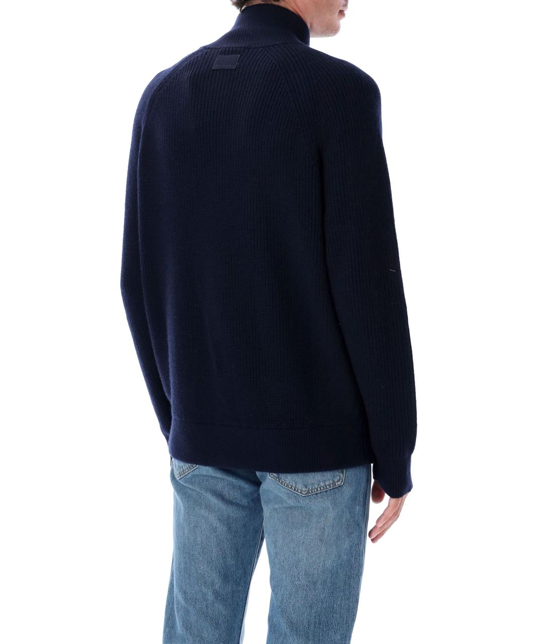 ISABEL MARANT Синий шерстяной джемпер / свитер, фото 2