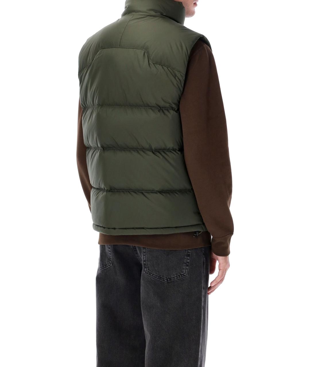 POLO RALPH LAUREN Зеленый полиэстеровый жилет, фото 3