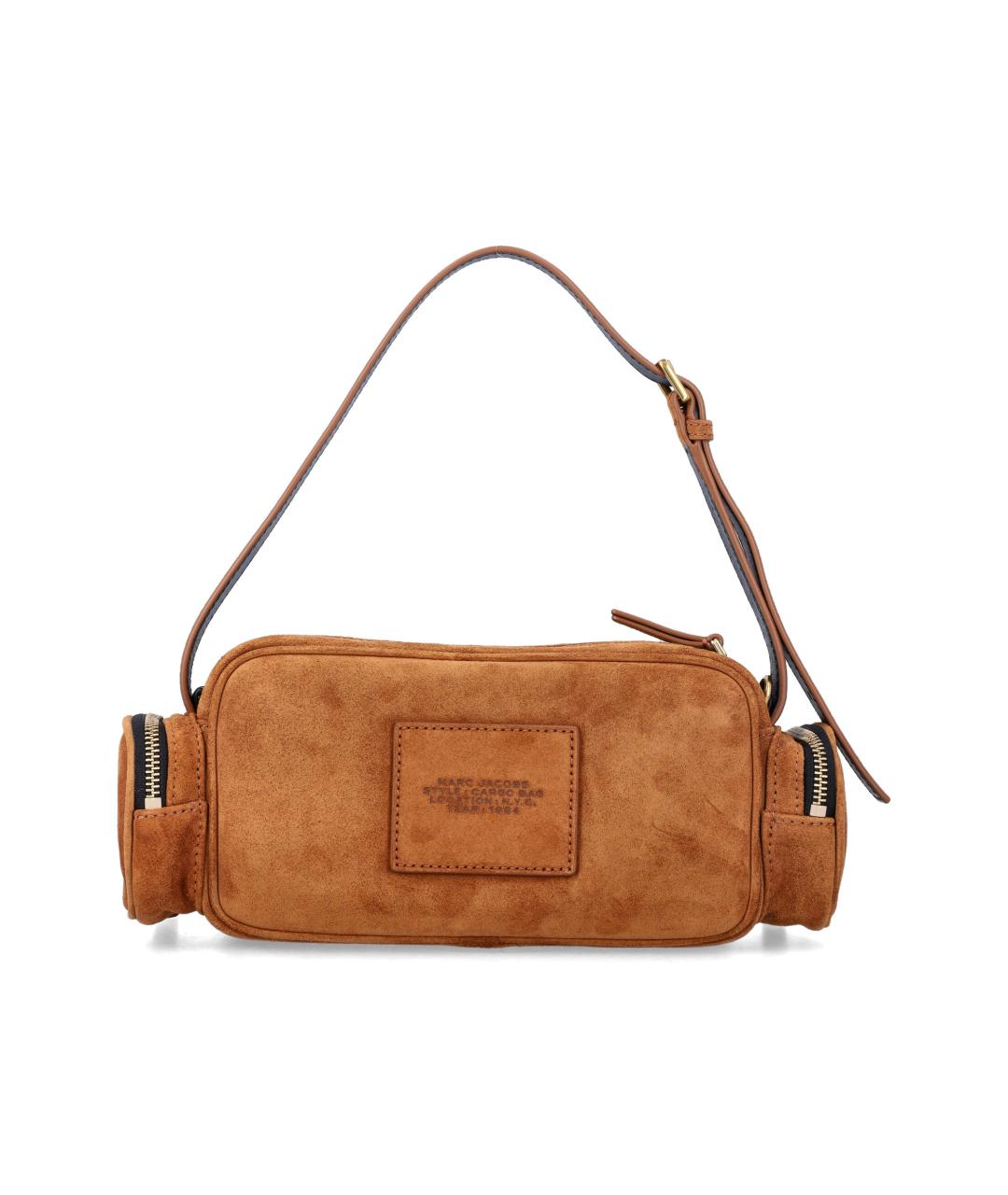 MARC JACOBS Коричневая замшевая сумка через плечо, фото 3