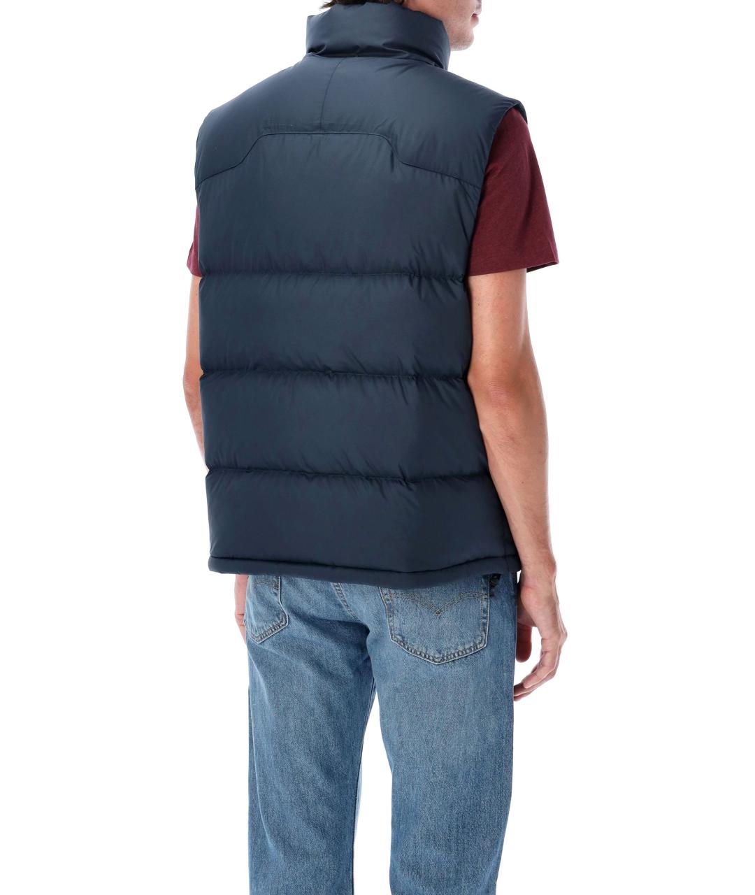 POLO RALPH LAUREN Синий полиэстеровый жилет, фото 3