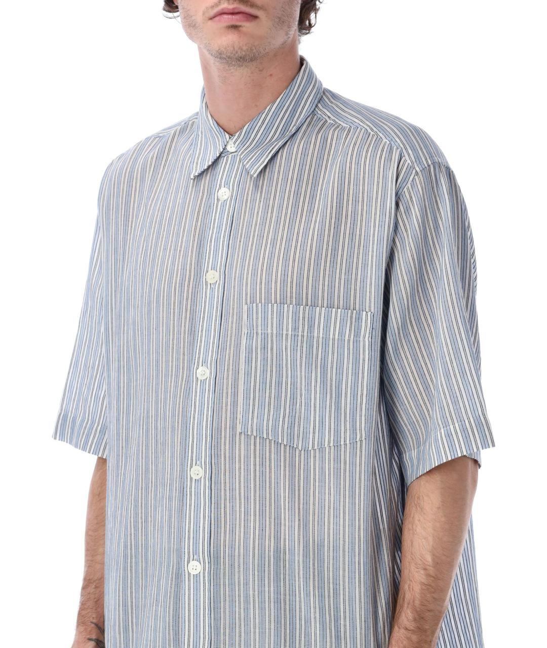 ISABEL MARANT Синяя хлопковая кэжуал рубашка, фото 4