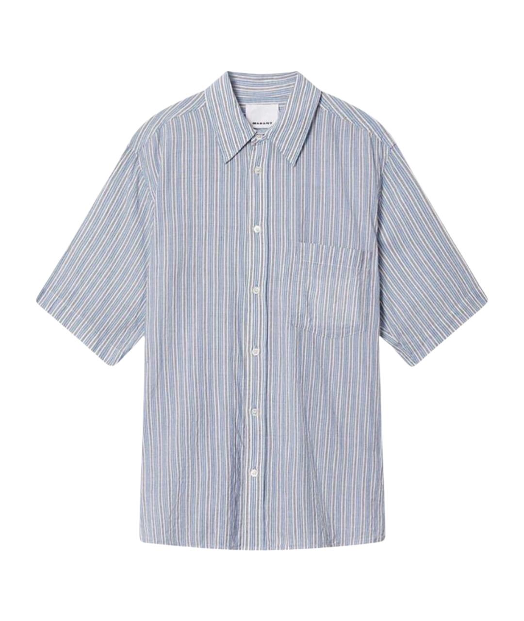 ISABEL MARANT Синяя хлопковая кэжуал рубашка, фото 1