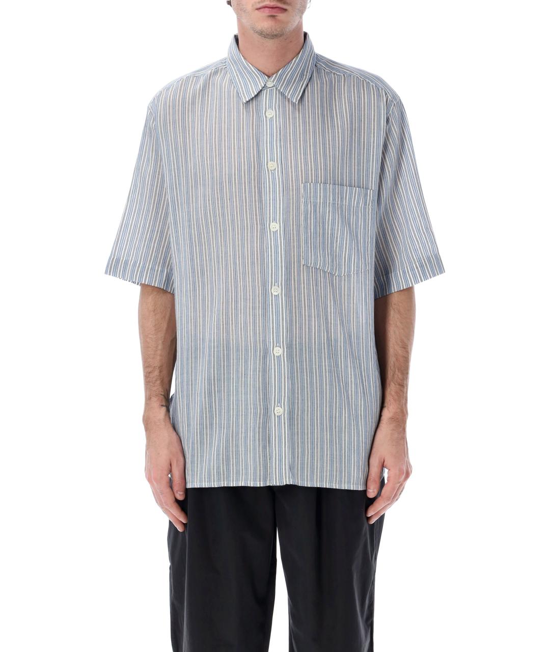 ISABEL MARANT Синяя хлопковая кэжуал рубашка, фото 2