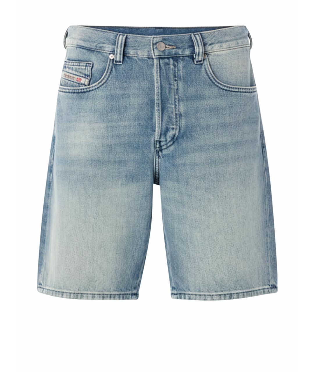 DIESEL Синие хлопковые шорты, фото 1