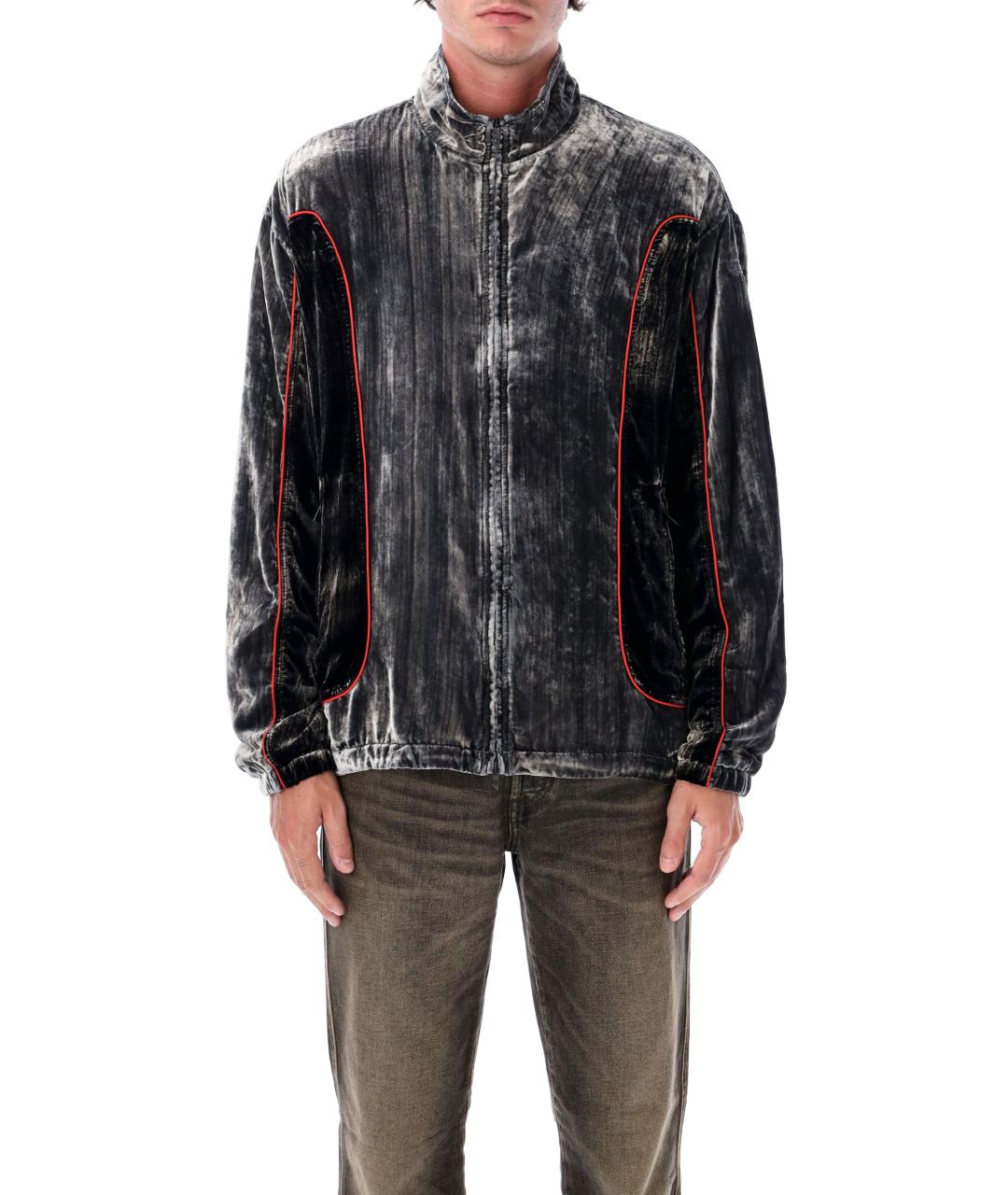 DIESEL Черная вискозная куртка, фото 2