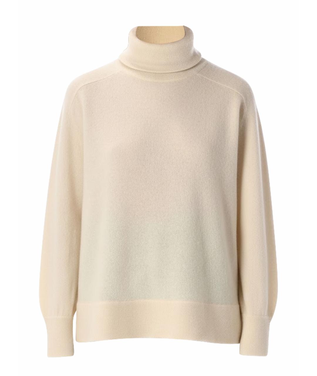 American vintage Бежевый шерстяной джемпер / свитер, фото 1